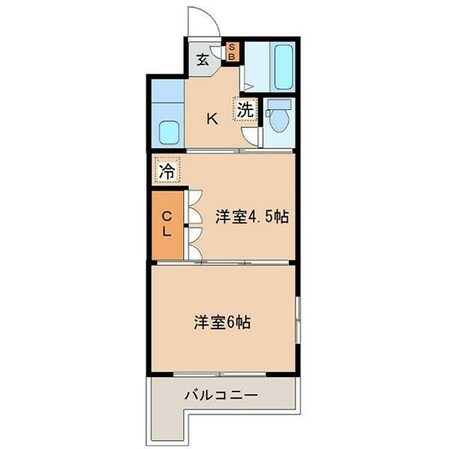 東照宮駅 徒歩10分 3階の物件間取画像